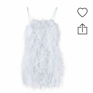 LOULOU feather dress